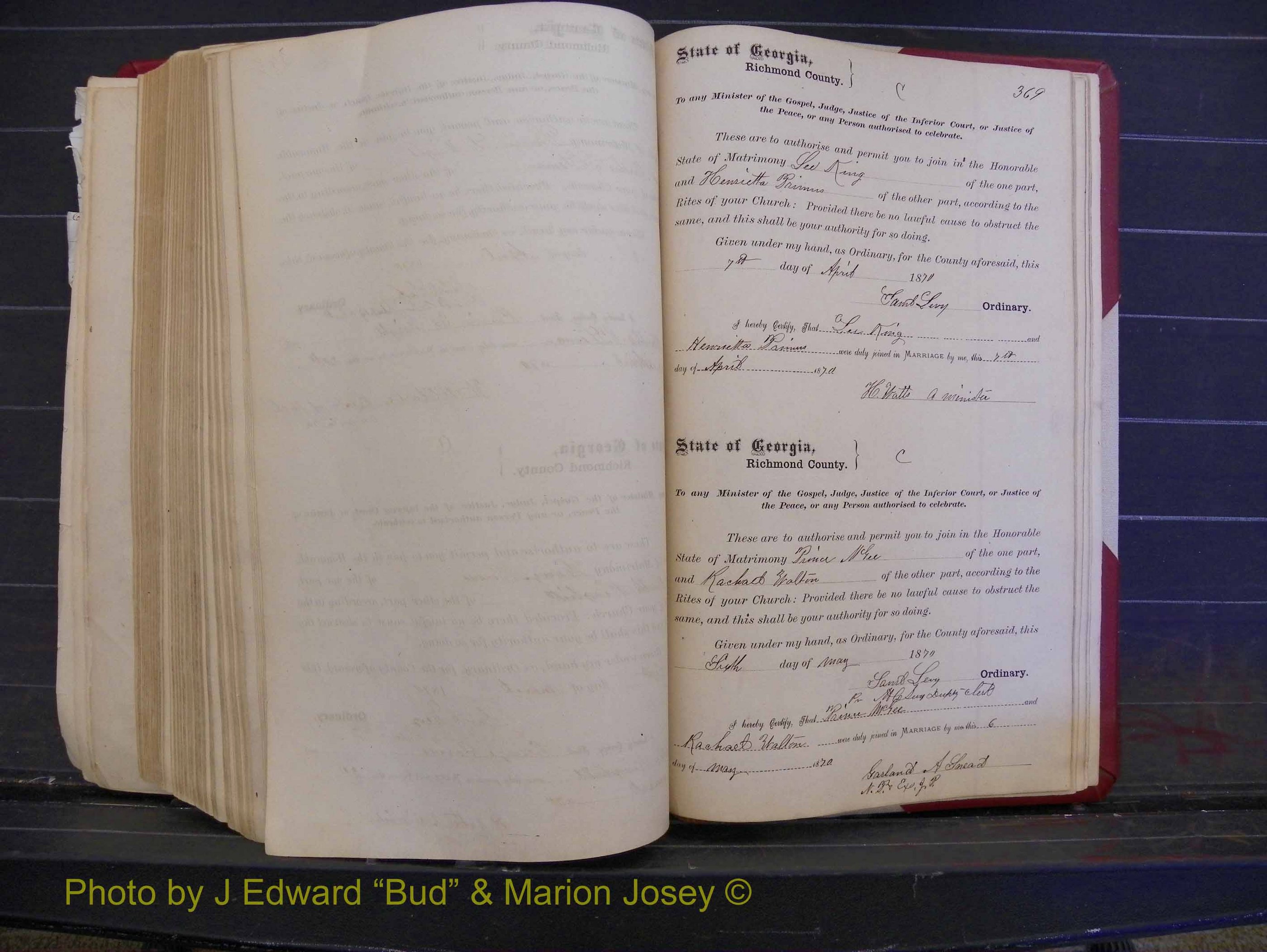 Richmond Marriages, Book F, 1857-1871 P 369.JPG