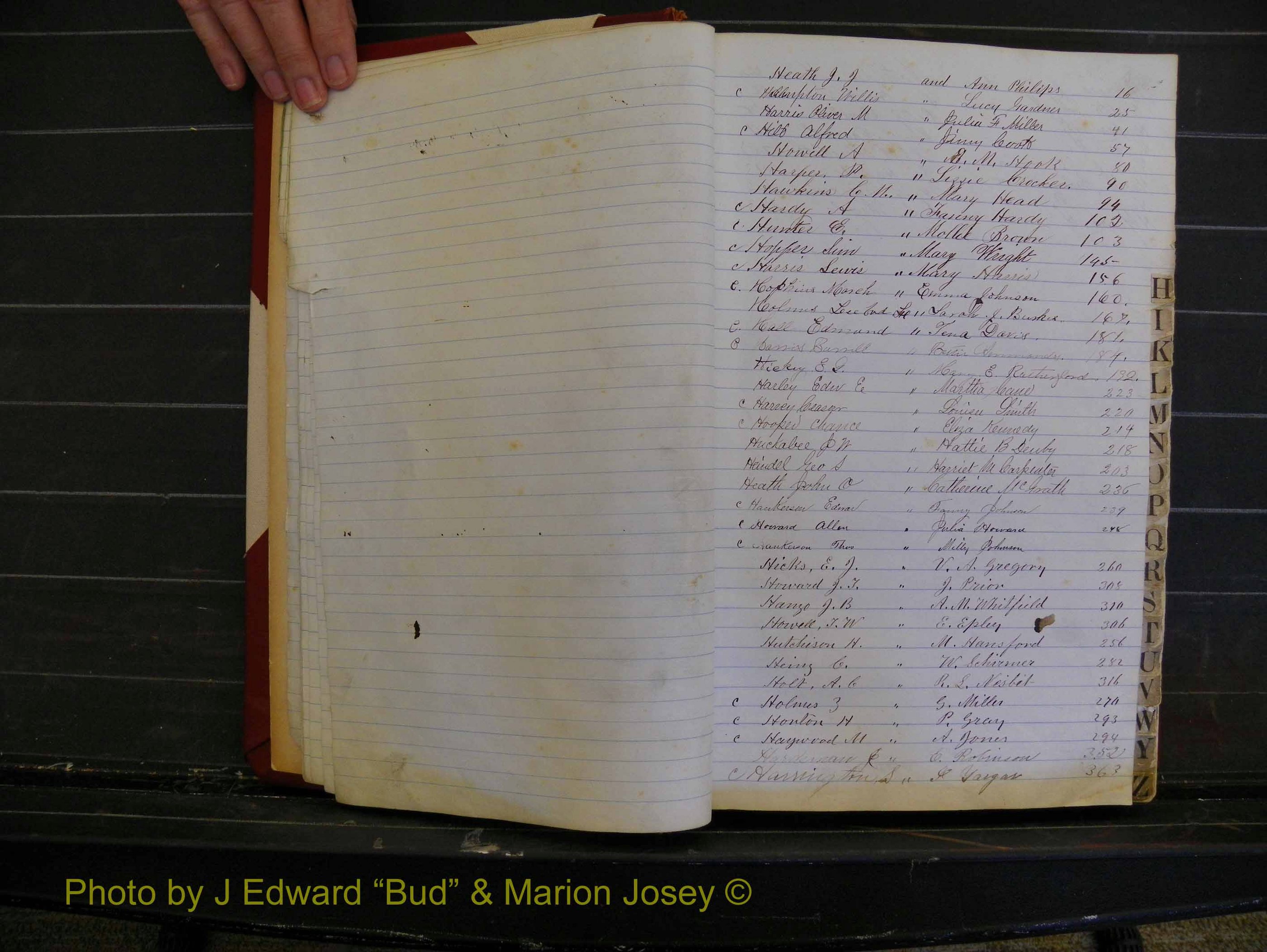 Richmond Marriages, Book G, 1860-1872 Index H  (111).JPG
