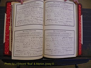 Richmond Marriages, Book GG, 1911-1912 P 102-103.JPG
