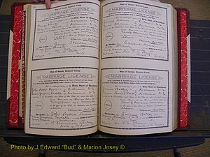 Richmond Marriages, Book GG, 1911-1912 P 148-149.JPG