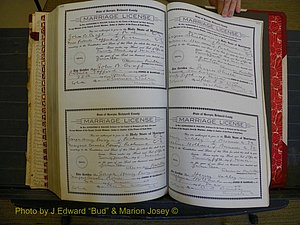 Richmond Marriages, Book HH, 1912-1914 P 576-577.JPG