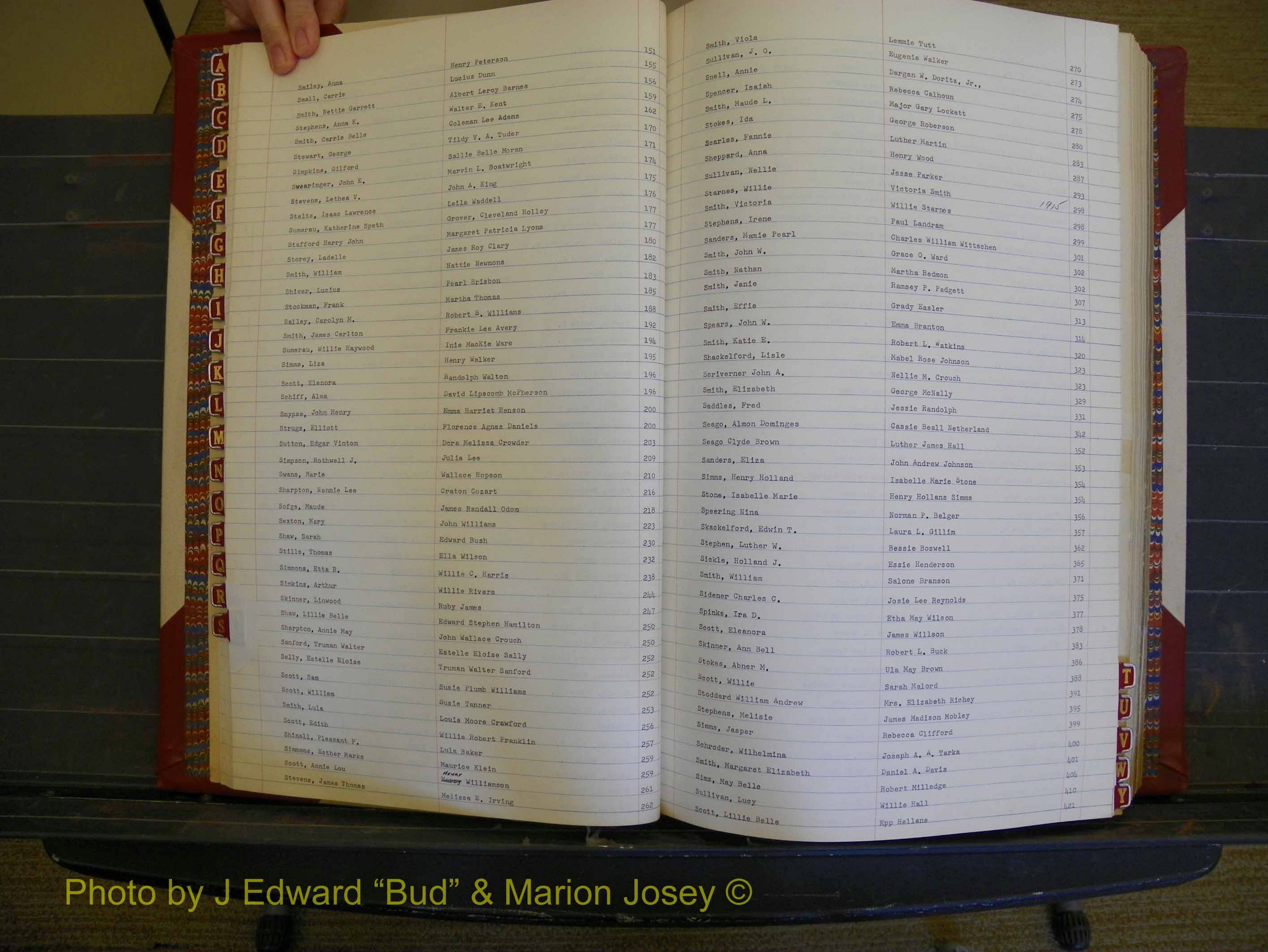 Richmond Marriages, Book II, 1914-1915 Index S (127).JPG