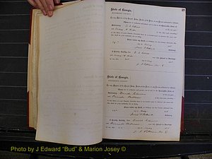 Richmond Marriages, Book J, 1872-1881 P 020.JPG