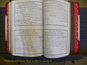 Richmond Marriages, Book JJ, 1915-1917 P 552-553.JPG