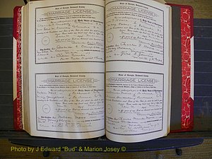 Richmond Marriages, Book JJ, 1915-1917 P 560-561.JPG