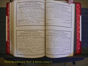Richmond Marriages, Book JJ, 1915-1917 P 590-591.JPG