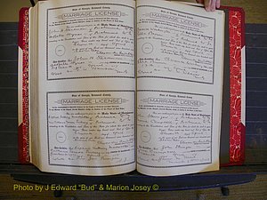 Richmond Marriages, Book JJ, 1915-1917 P 618-619.JPG