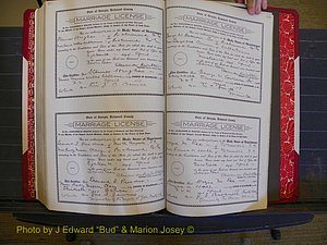 Richmond Marriages, Book JJ, 1915-1917 P 632-633.JPG