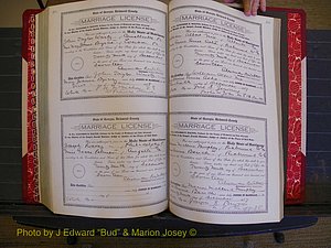 Richmond Marriages, Book KK, 1917-1918 P 488-489.JPG
