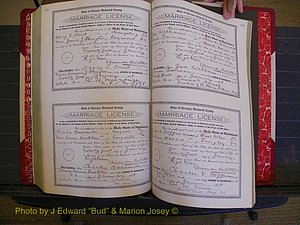 Richmond Marriages, Book KK, 1917-1918 P 548-549.JPG