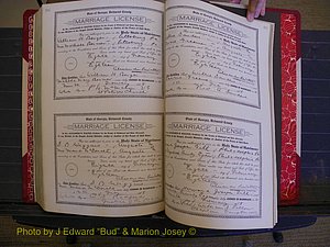 Richmond Marriages, Book KK, 1917-1918 P 586-587.JPG