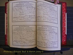 Richmond Marriages, Book KK, 1917-1918 P 590-591.JPG