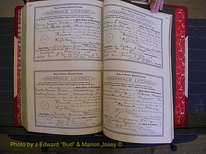 Richmond Marriages, Book KK, 1917-1918 P 594-595.JPG