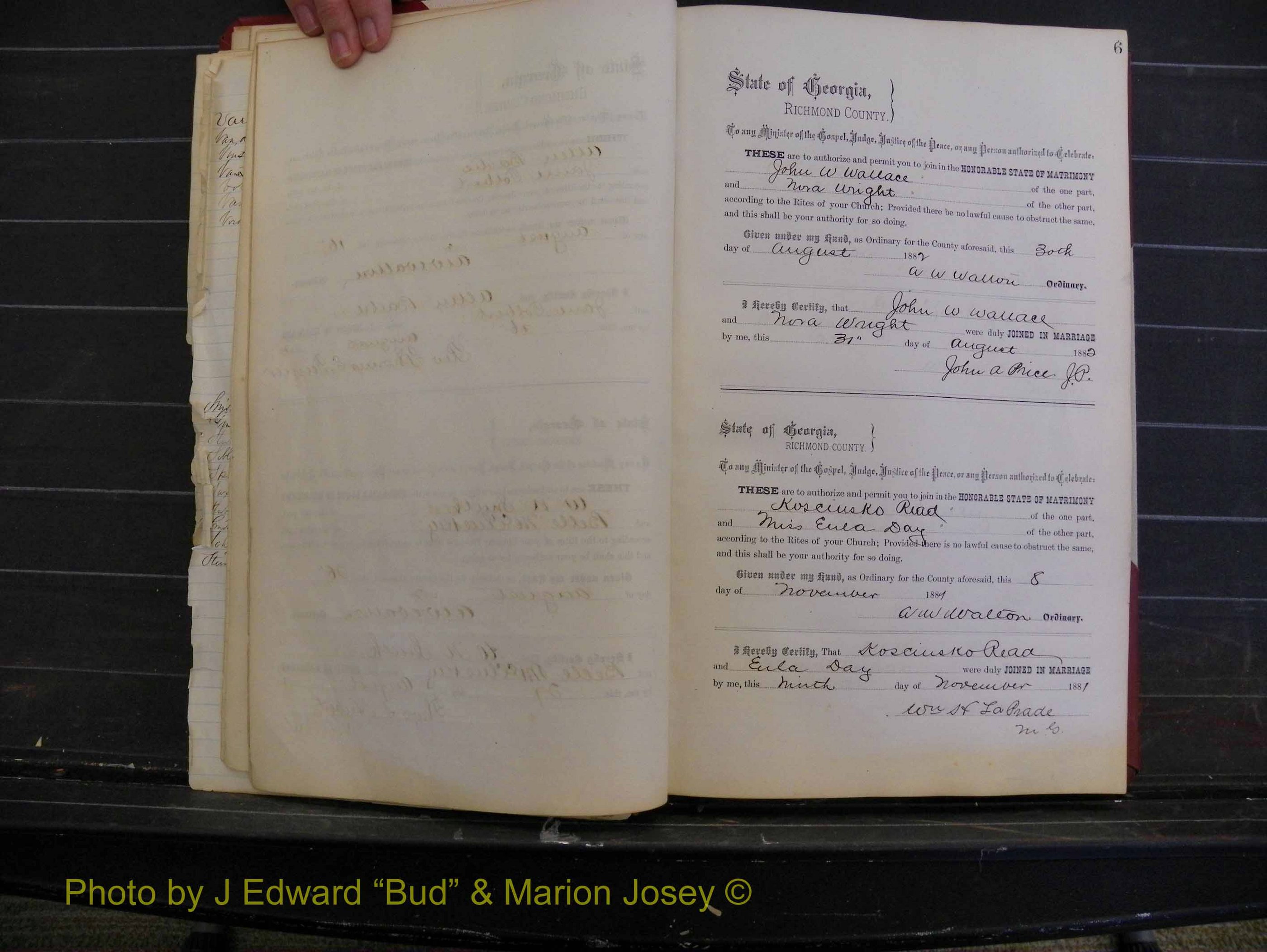 Richmond Marriages, Book M, 1880-1883 P 006.JPG