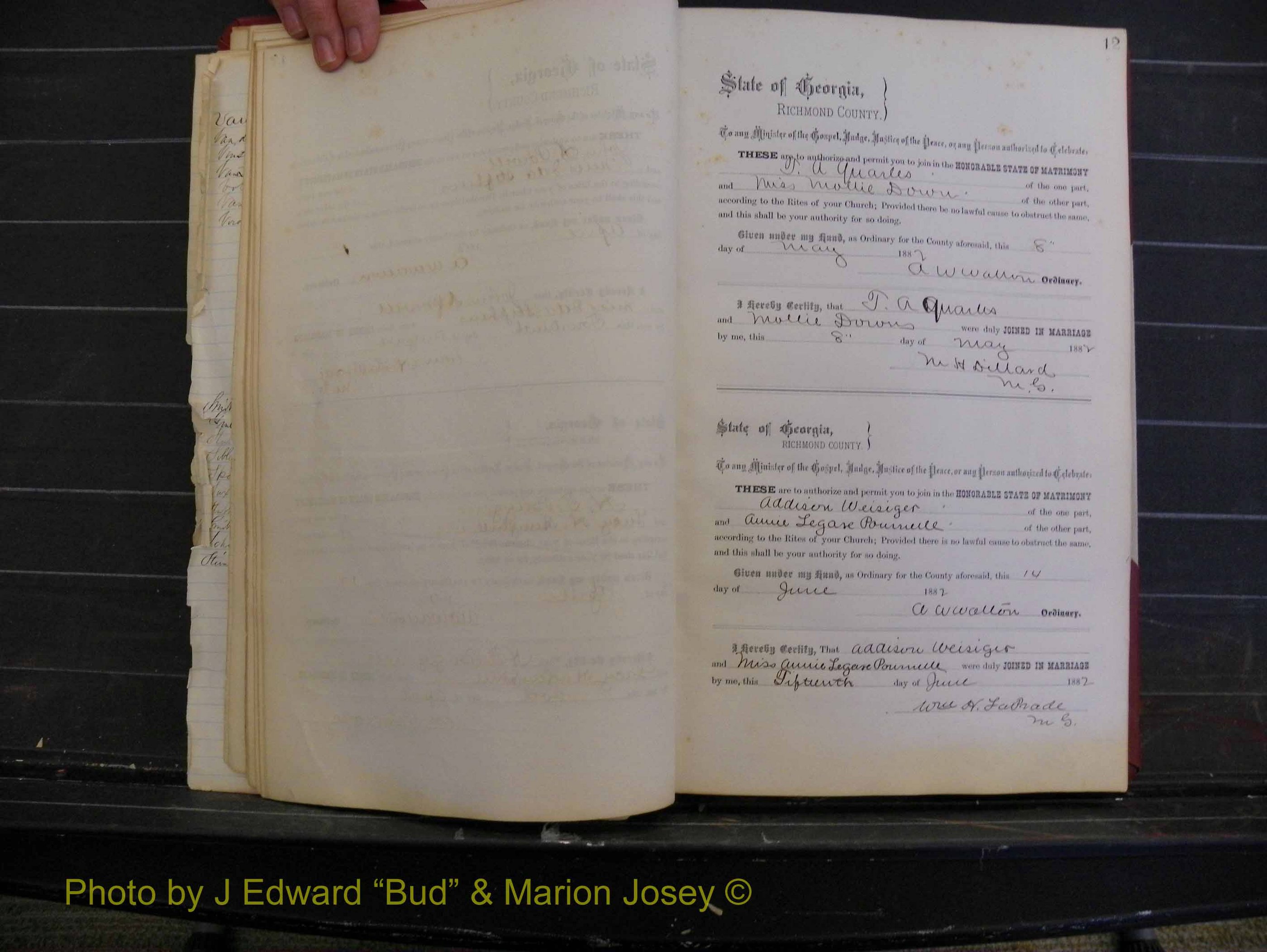 Richmond Marriages, Book M, 1880-1883 P 012.JPG