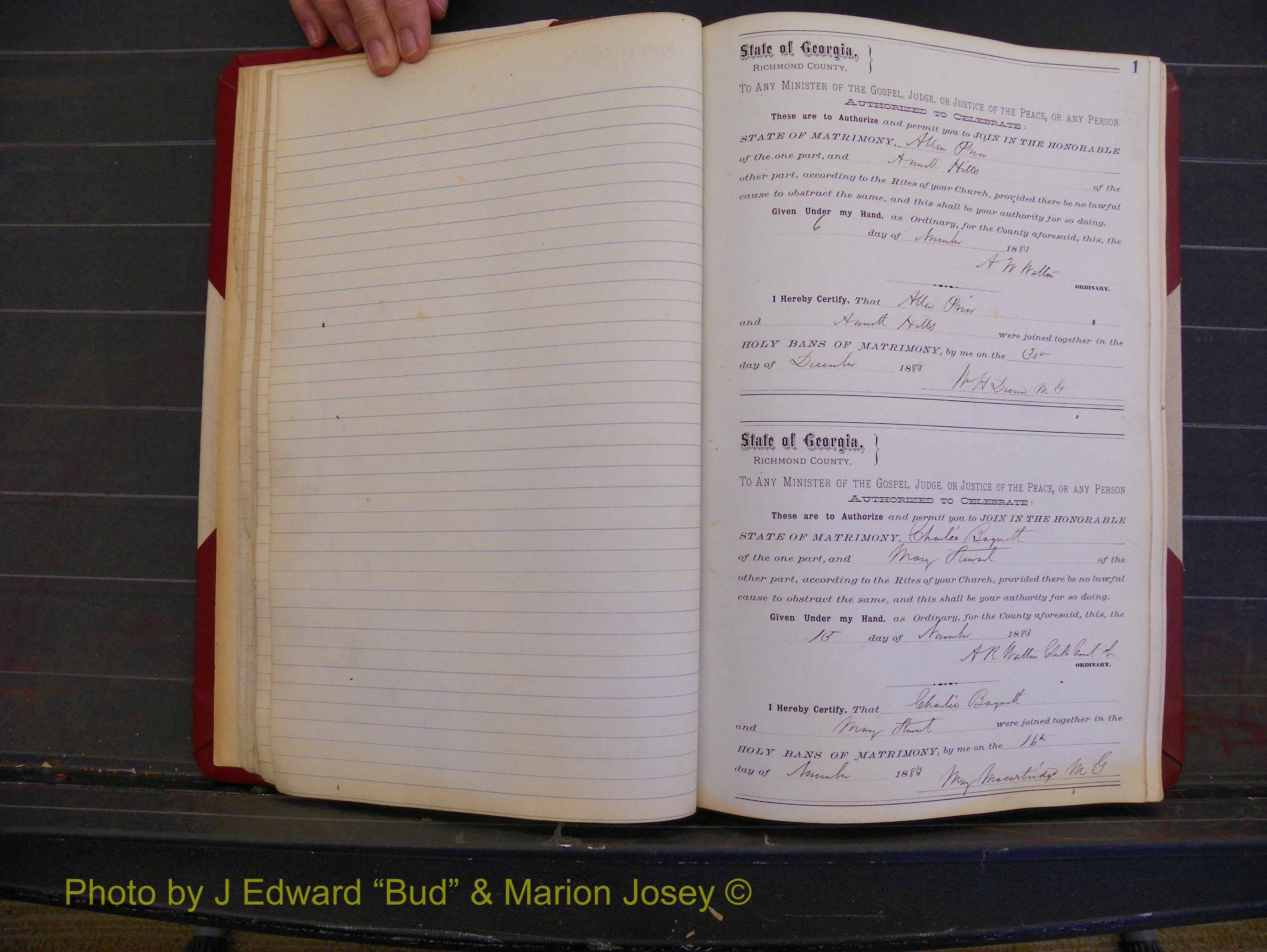 Richmond Marriages, Book N, 1878-1885 P 001.JPG