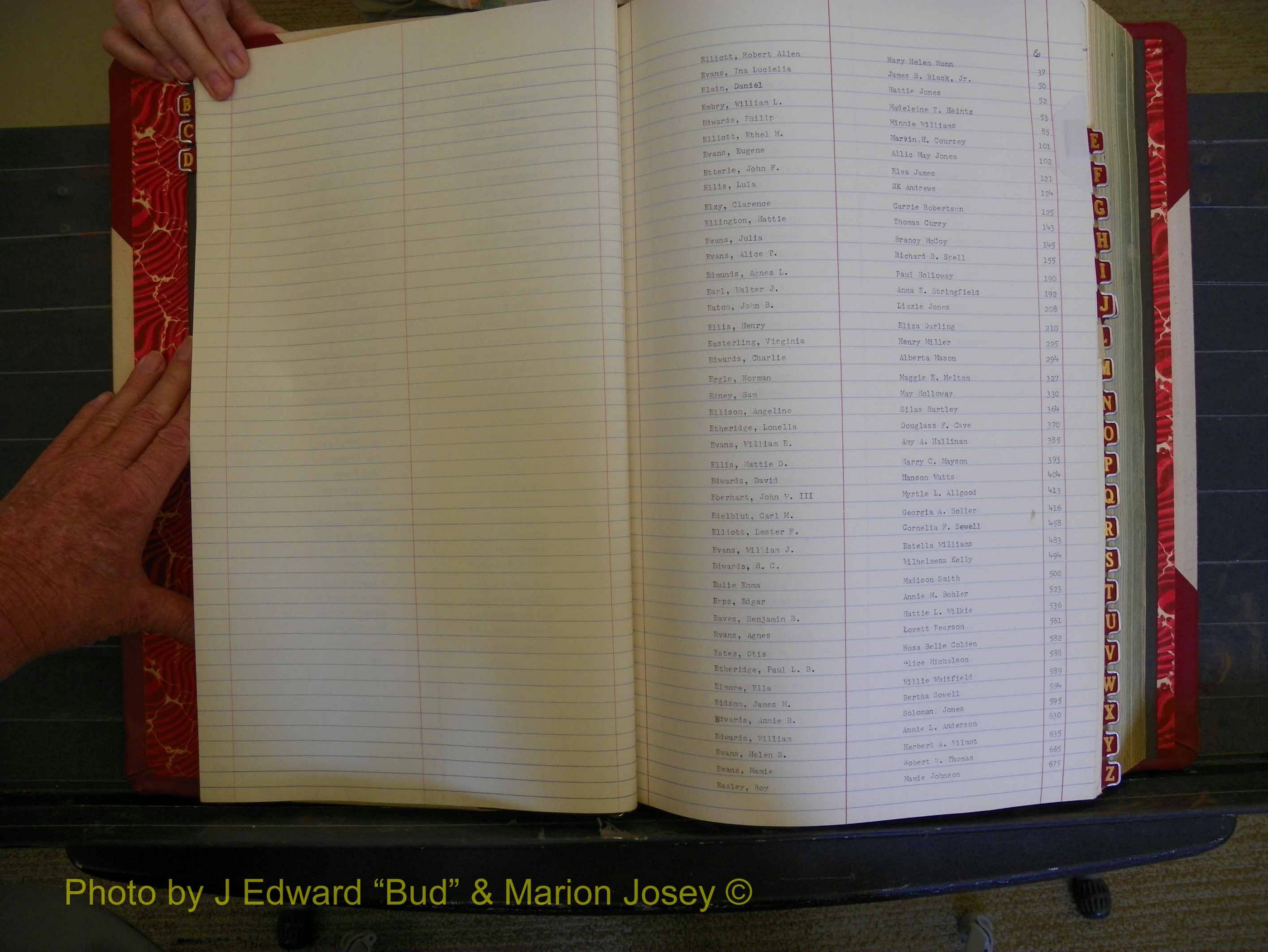 Richmond Marriages, Book NN, 1919-1920 Index E (111).JPG