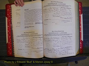 Richmond Marriages, Book NN, 1919-1920 P 002a-003a.JPG