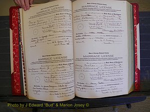 Richmond Marriages, Book NN, 1919-1920 P 050-051.JPG