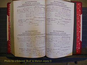 Richmond Marriages, Book NN, 1919-1920 P 672-673.JPG
