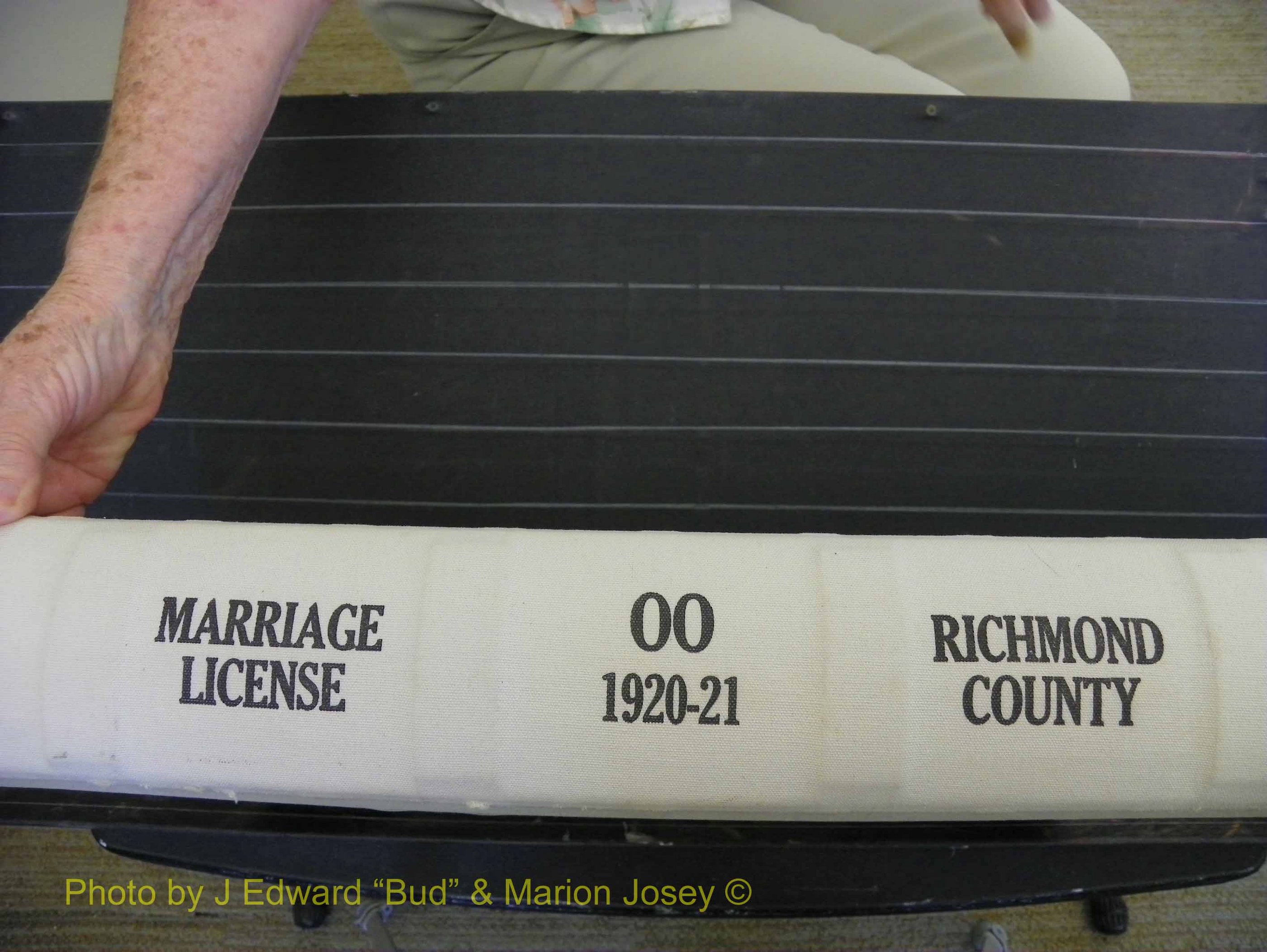 Richmond Marriages, Book OO, 1920-1921 (100).JPG