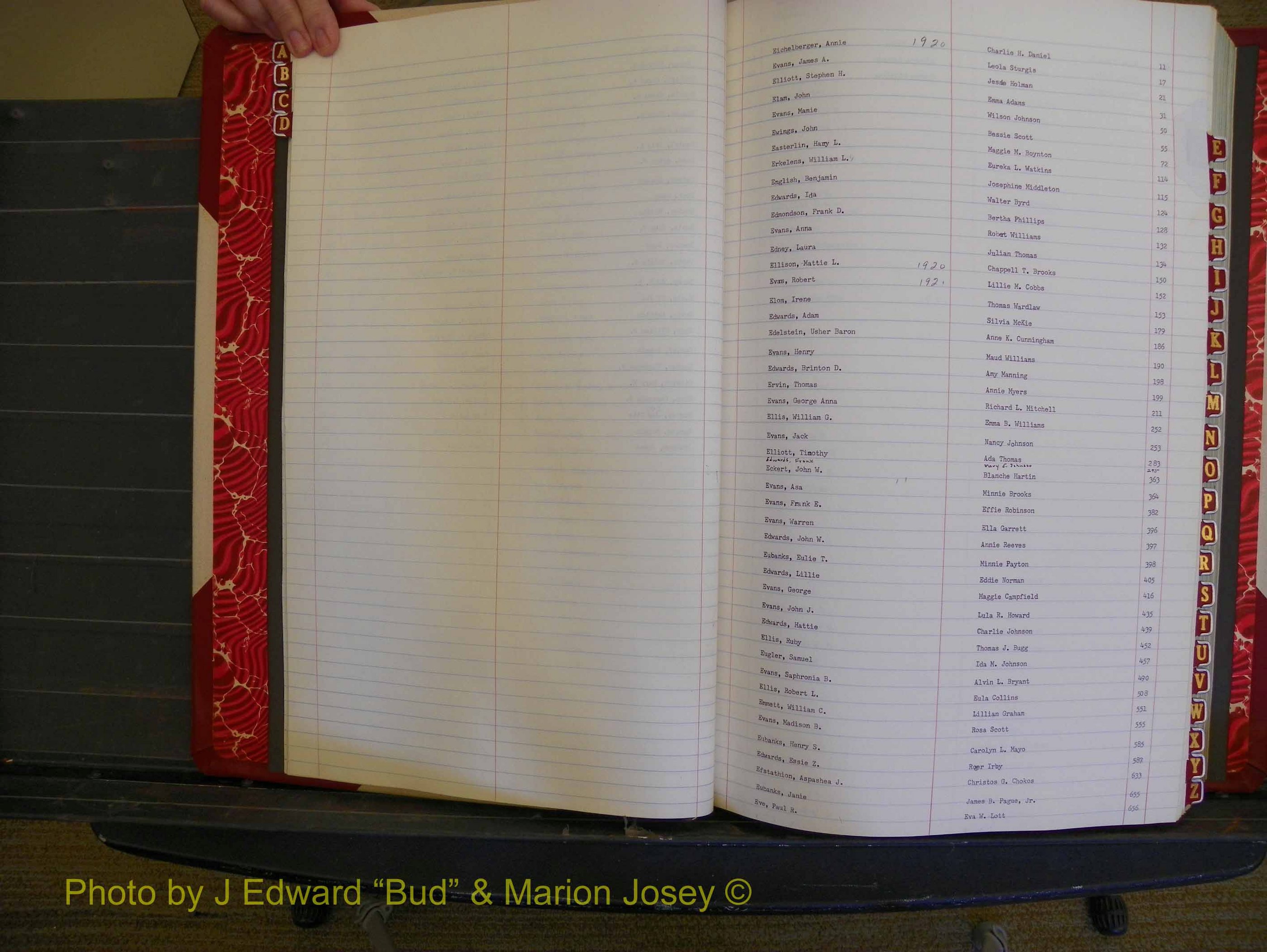 Richmond Marriages, Book OO, 1920-1921 Index E (112).JPG