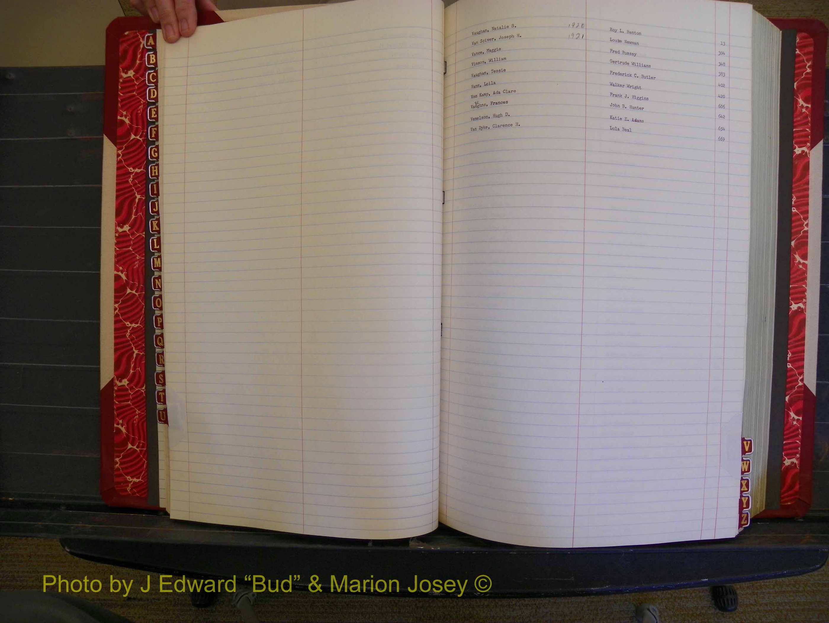 Richmond Marriages, Book OO, 1920-1921 Index V (140).JPG