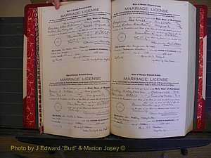 Richmond Marriages, Book OO, 1920-1921 P 014-015.JPG