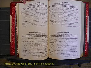 Richmond Marriages, Book OO, 1920-1921 P 074-075.JPG