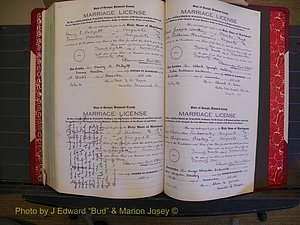 Richmond Marriages, Book OO, 1920-1921 P 690-691.JPG