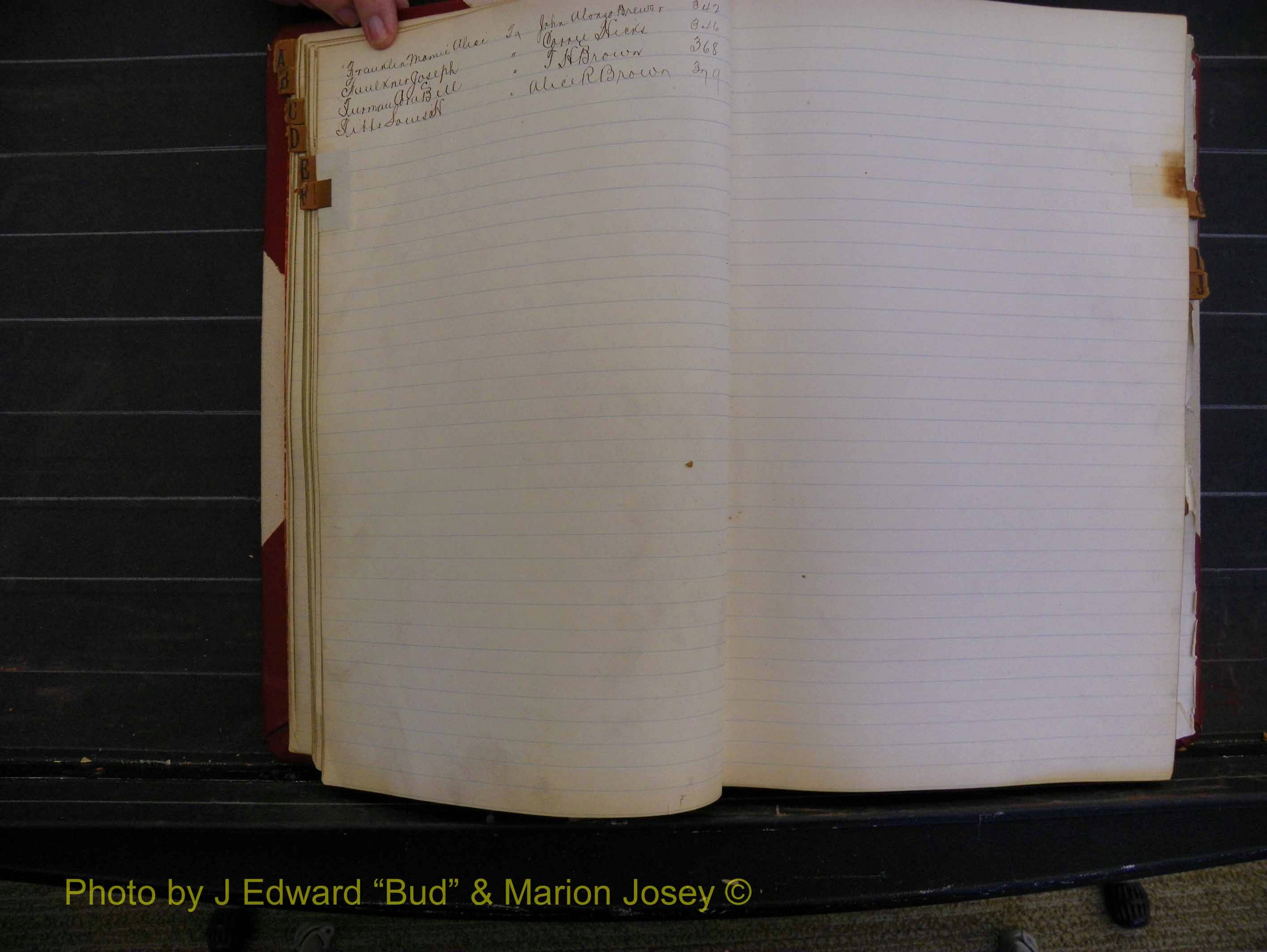 Richmond Marriages, Book P, 1887-1889 Index F (117).JPG