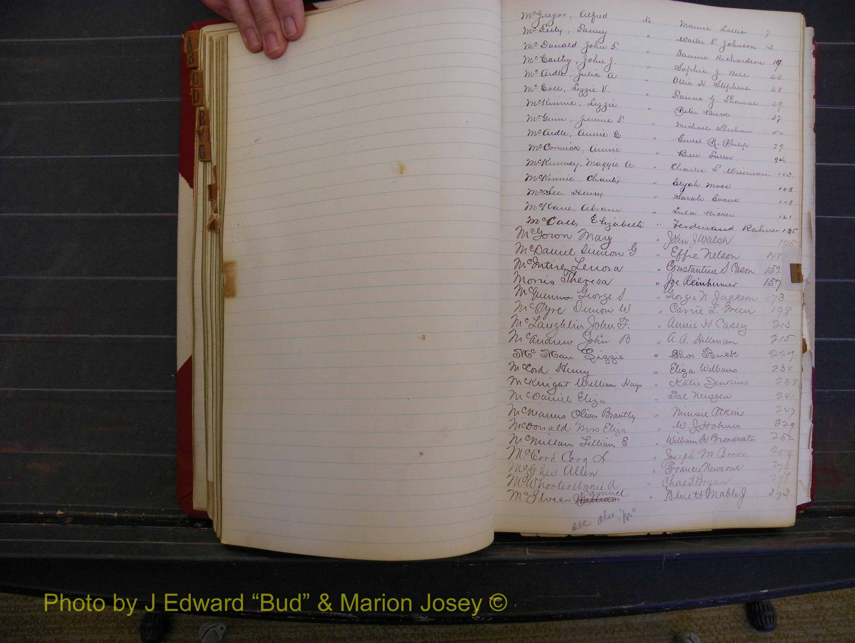 Richmond Marriages, Book P, 1887-1889 Index Mc (135).JPG
