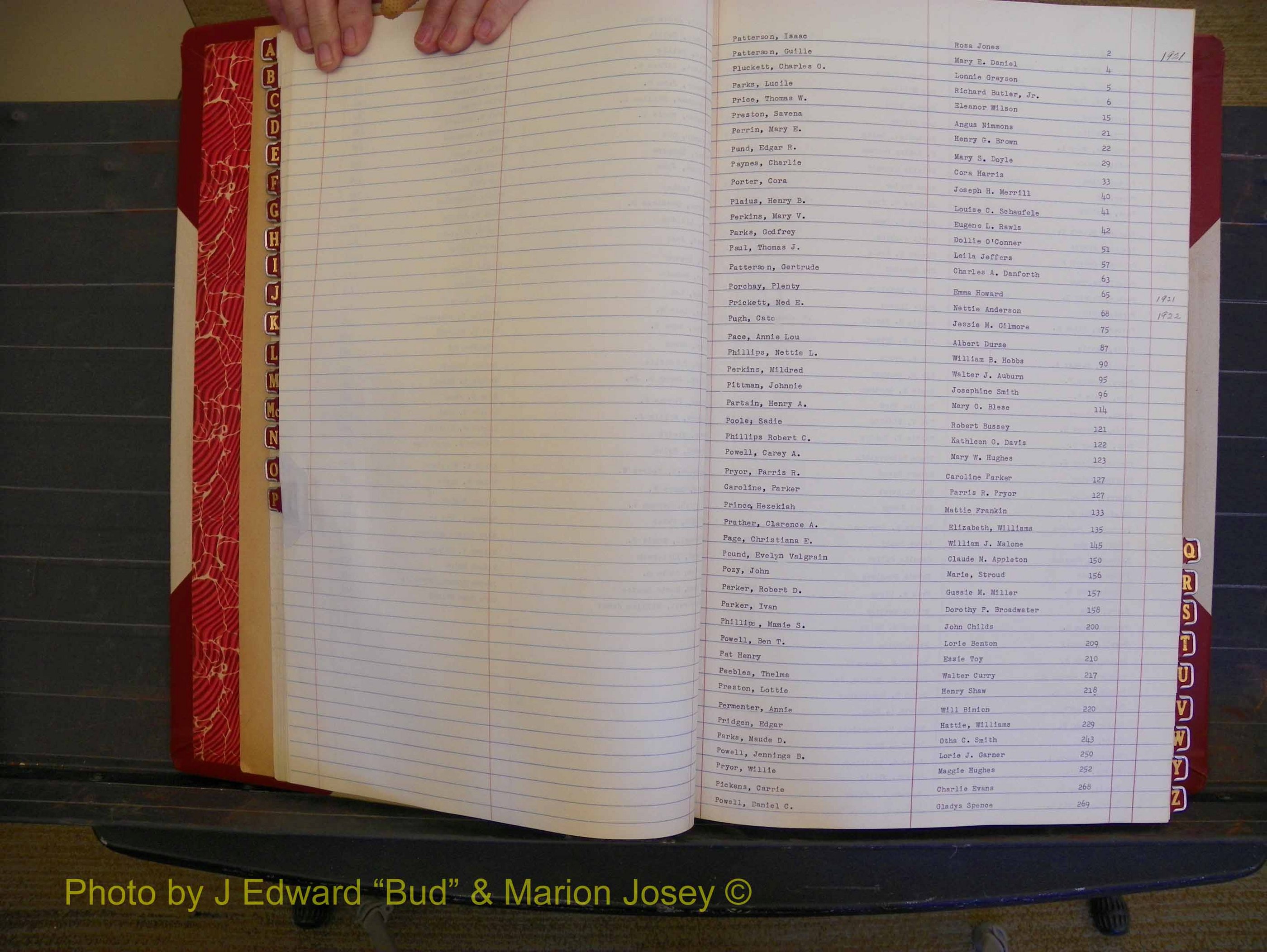 Richmond Marriages, Book PP, 1921-1923 Index P (130).JPG