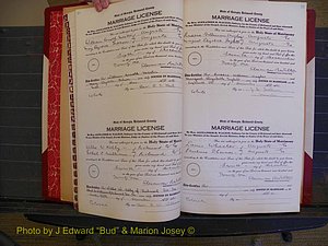 Richmond Marriages, Book PP, 1921-1923 P 012-013.JPG