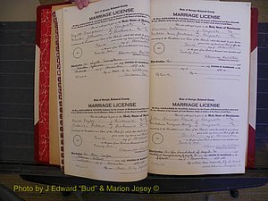 Richmond Marriages, Book PP, 1921-1923 P 018-019.JPG