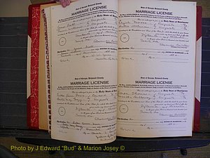 Richmond Marriages, Book PP, 1921-1923 P 026-027.JPG