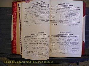 Richmond Marriages, Book PP, 1921-1923 P 032-033.JPG
