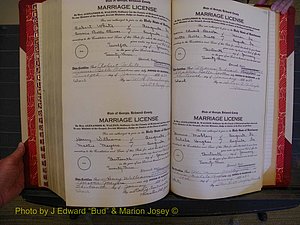 Richmond Marriages, Book PP, 1921-1923 P 658-659.JPG