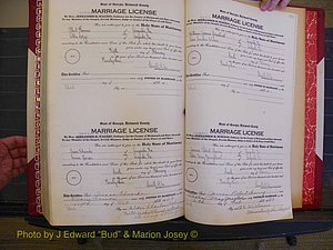 Richmond Marriages, Book PP, 1921-1923 P 694-695.JPG