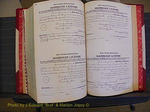 Richmond Marriages, Book QQ, 1923-1924 P 663-664.JPG