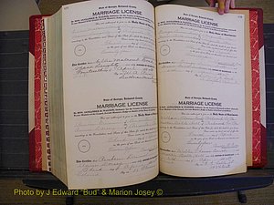 Richmond Marriages, Book QQ, 1923-1924 P 677-678.JPG