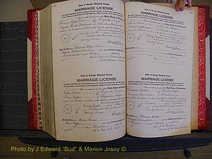 Richmond Marriages, Book RR, 1924-1927 P 690-691.JPG