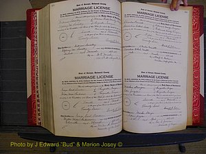 Richmond Marriages, Book RR, 1924-1927 P 692-693.JPG