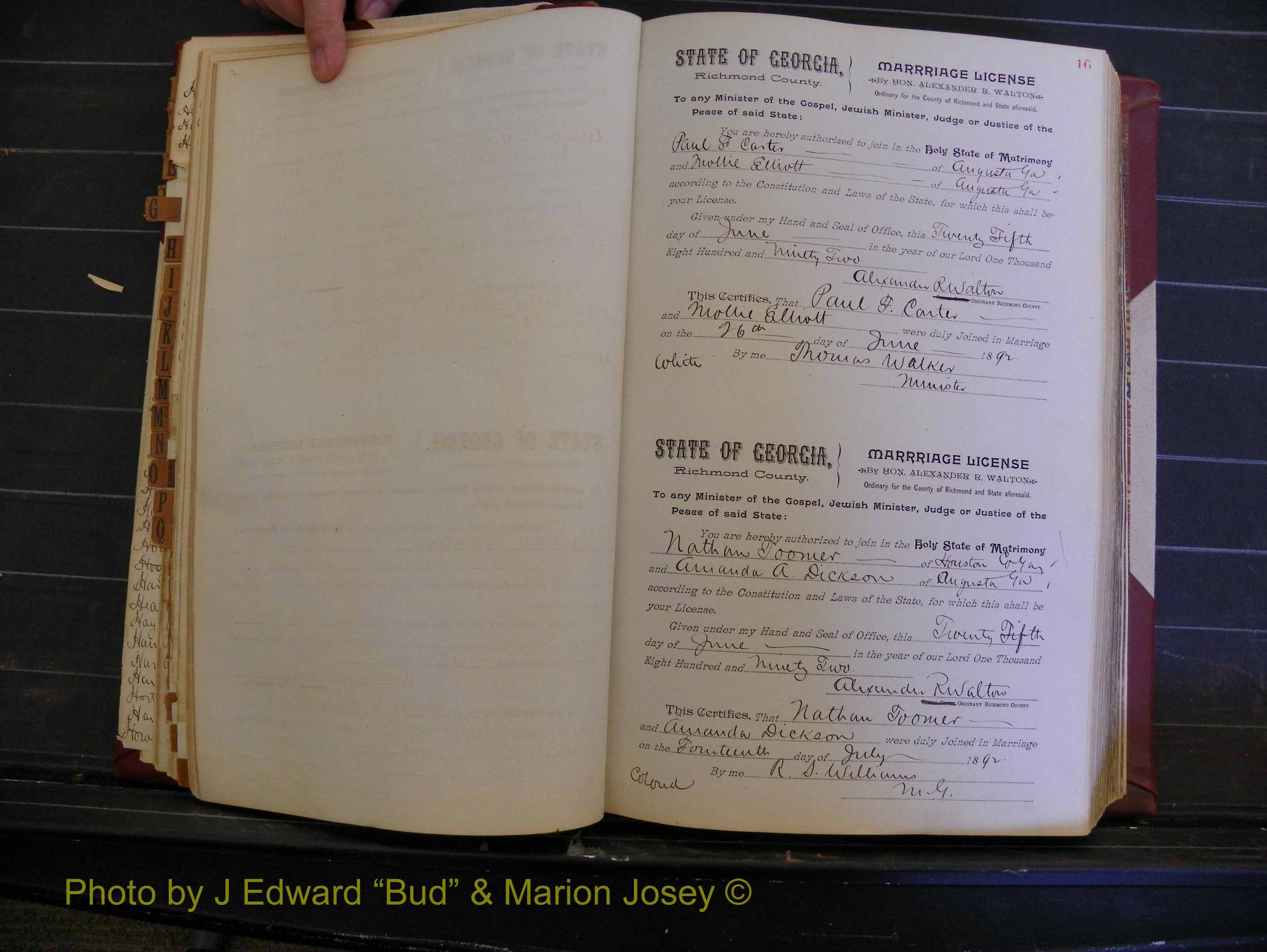 Richmond Marriages, Book S, 1892-1893 P 016.JPG
