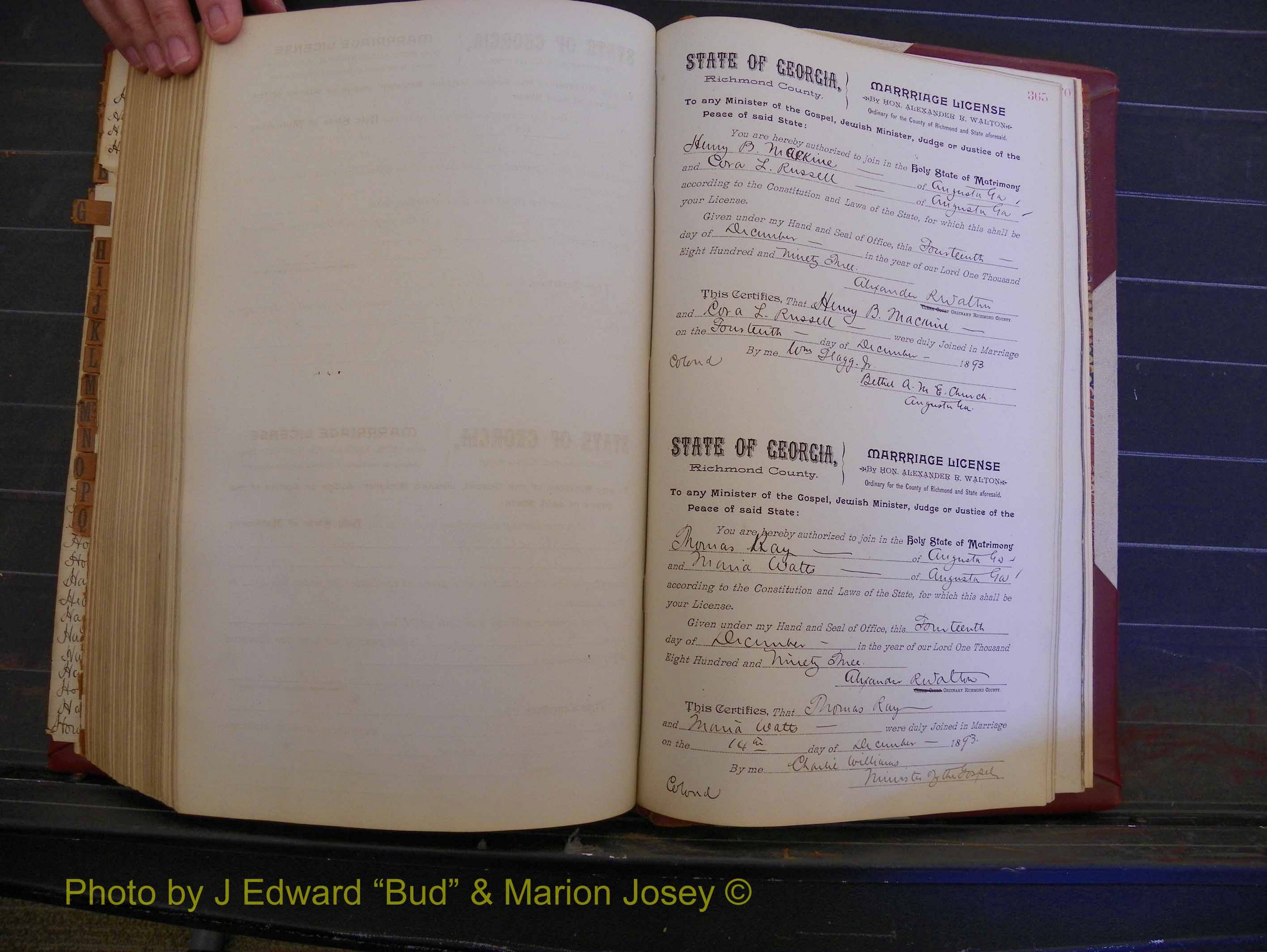 Richmond Marriages, Book S, 1892-1893 P 365.JPG