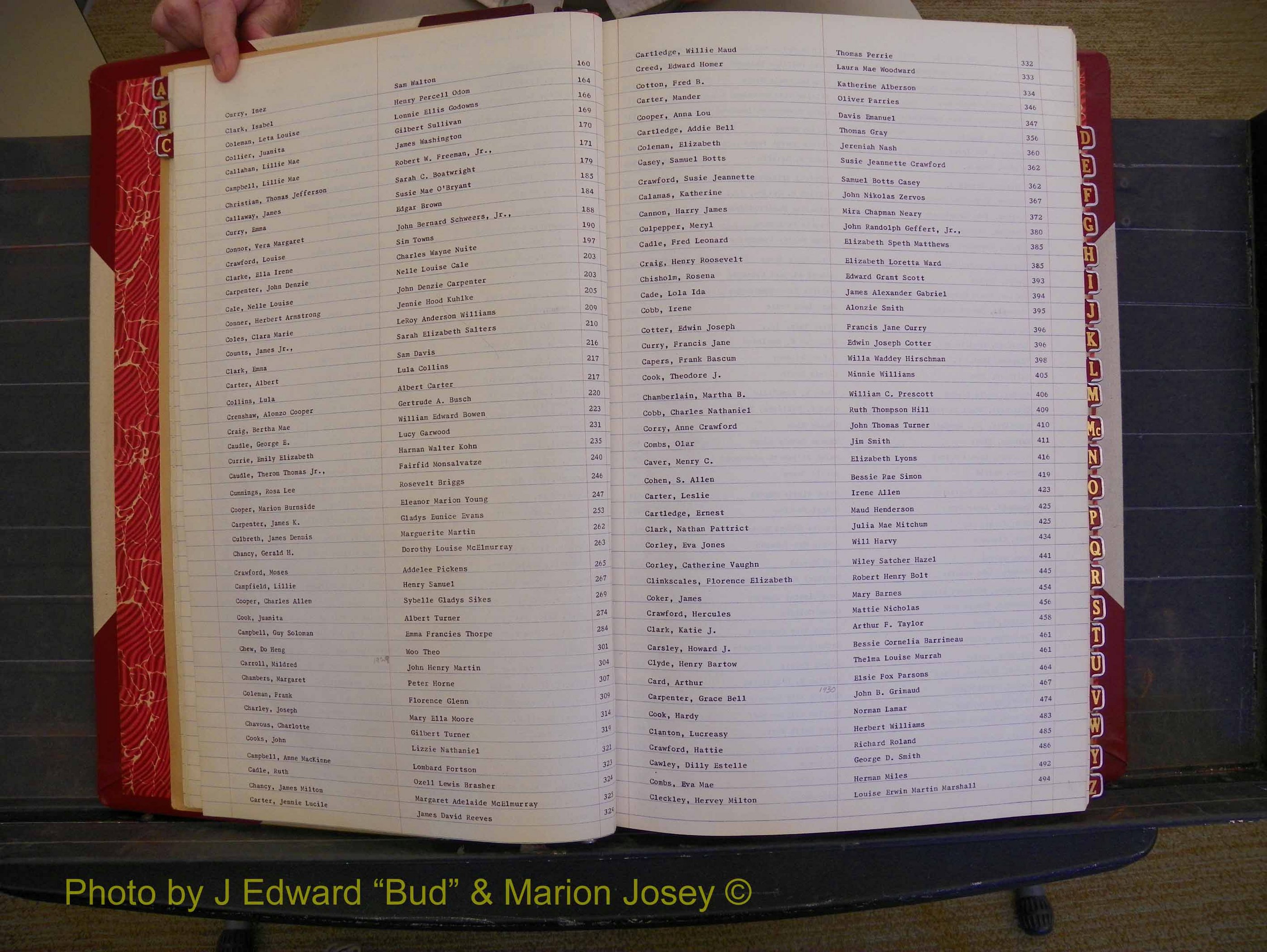 Richmond Marriages, Book SS, 1927-1932 Index C (107).JPG