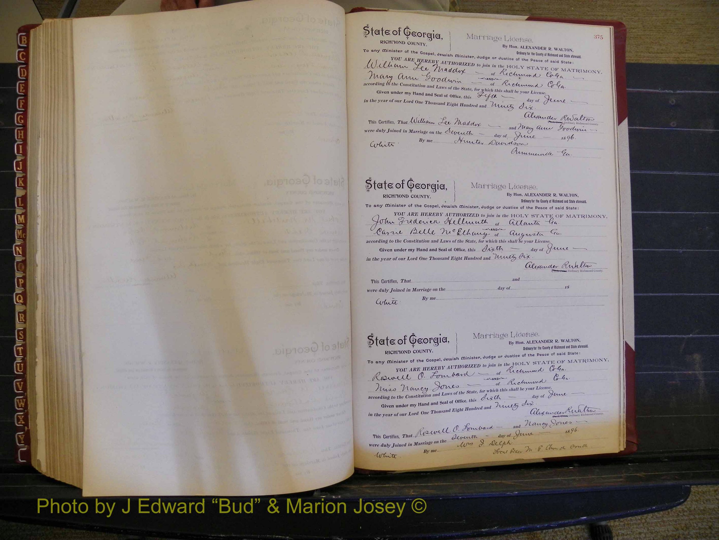Richmond Marriages, Book T, 1894-1896 P 375.JPG
