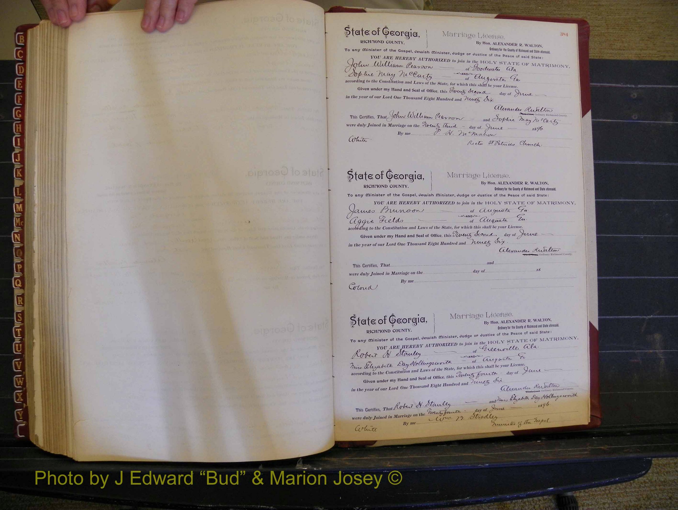Richmond Marriages, Book T, 1894-1896 P 384.JPG