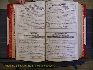 Richmond Marriages, Book TT, 1932-1939 P 002-003.JPG