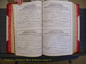 Richmond Marriages, Book TT, 1932-1939 P 018-019.JPG